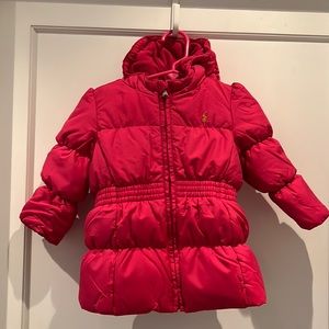 Ralph Lauren Polo Girls Down Puffer Jacket